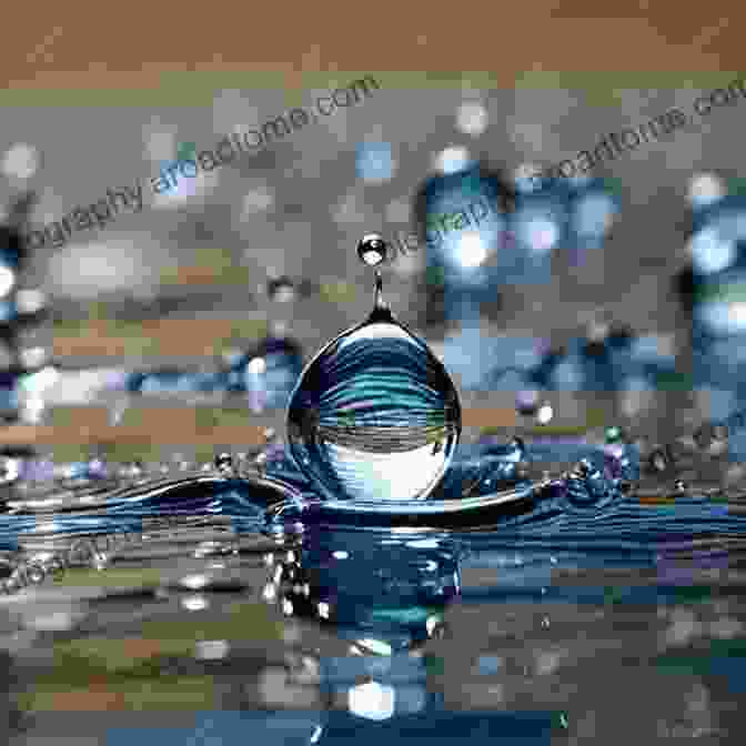 A Close Up Photograph Of A Water Droplet, Capturing The Intricate Reflections And Patterns On Its Surface. Beyond Extreme Close Up Photography Julian Cremona