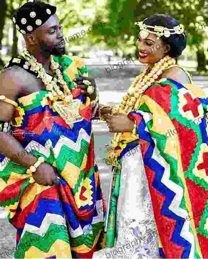 A Couple Performing A Traditional Wedding Ceremony Adorned In Colorful Attire Celebrating Life Customs Around The World: From Baby Showers To Funerals 3 Volumes