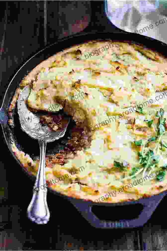 A Hearty Image Of A Bubbling Paleo Shepherd's Pie Paleo Bread And Lunch Delicious Quick Simple Recipes