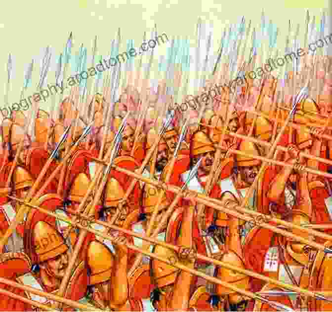 An Illustration Of A Hoplite Phalanx In Battle Armies Of Ancient Greece Circa 500 338 BC: History Organization Equipment