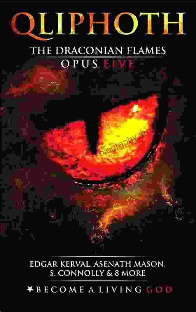 Book Cover: The Draconian Flames Opus Five Qliphoth The Draconian Flames: Opus Five (QLIPHOTH 5)