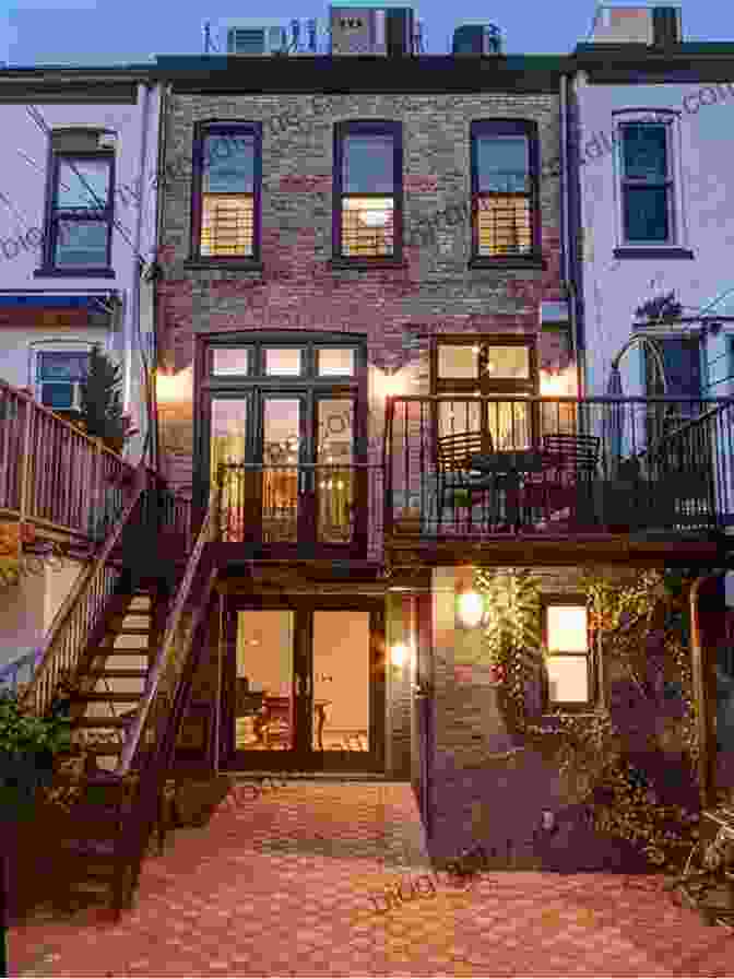 Charming Brownstone House In Brooklyn Heights, Showcasing The Classic Facade And Intricate Ironwork Of The Victorian Era. The Architecture Of New York City: Histories And Views Of Important Structures Sites And Symbols