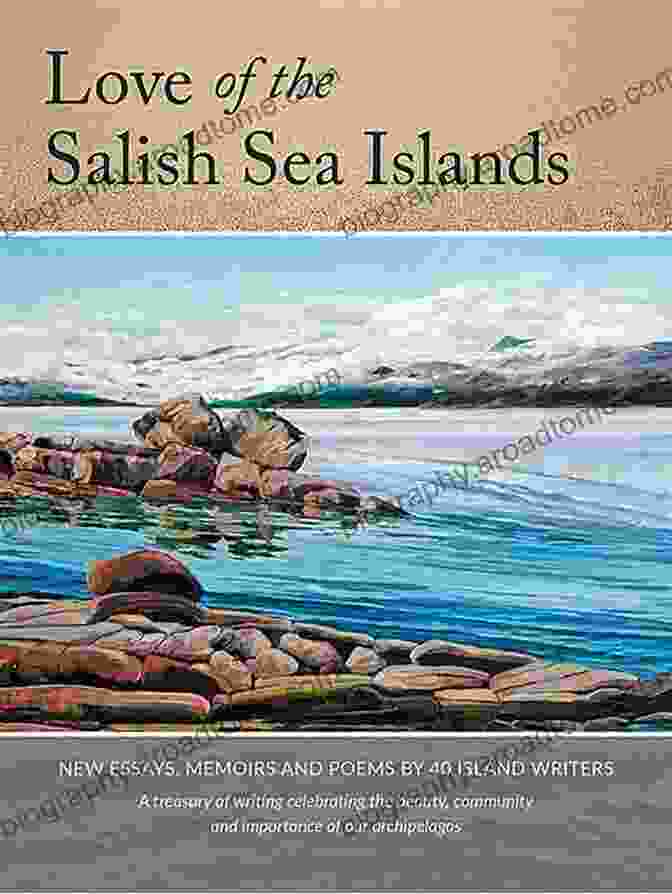 Island In The Salish Sea Book Cover With A Serene Island In The Background Island In The Salish Sea Read Along