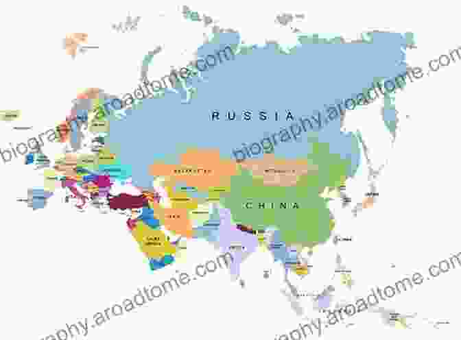 Map Of Eurasia, With Arrows Depicting The Interconnectedness Of Different Regions And Cultures Entangled Itineraries: Materials Practices And Knowledges Across Eurasia