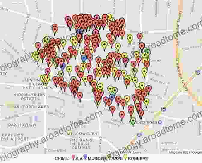 Map Pinpointing Areas Susceptible To Crime Forensic GIS: The Role Of Geospatial Technologies For Investigating Crime And Providing Evidence (Geotechnologies And The Environment 11)