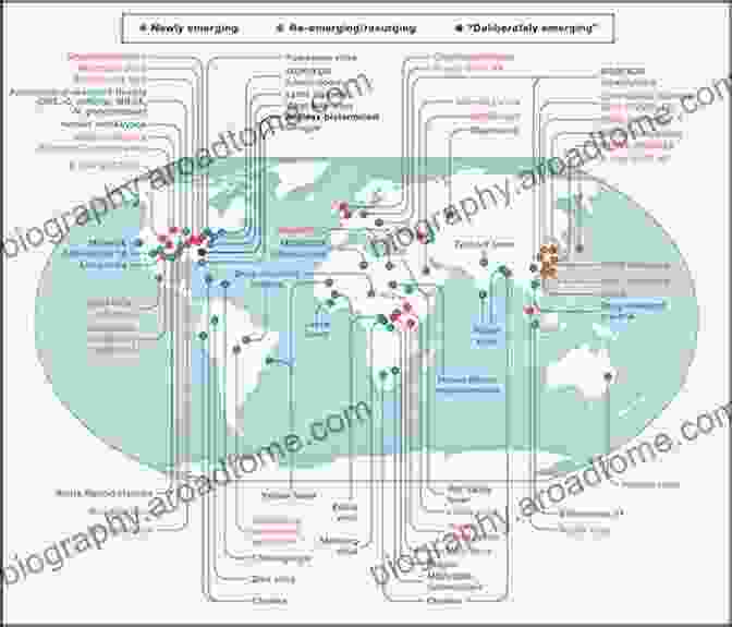 Map Showing The Global Spread Of An Emerging Viral Pathogen Viral Pathogenesis: From Basics To Systems Biology