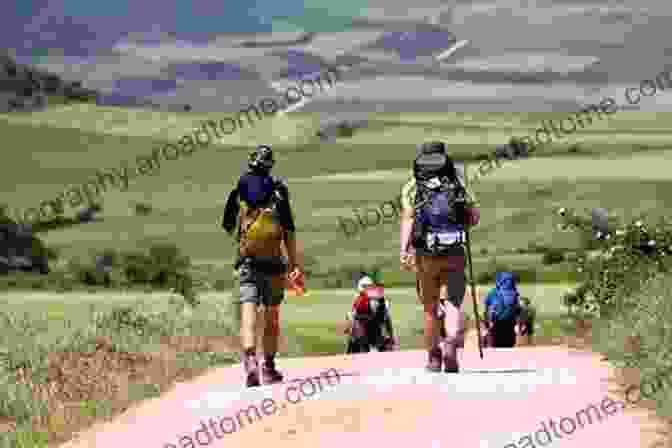 Pilgrims Walking Along The Camino De Santiago Adventures On The Way : 1100 Miles On The Camino De Santiago