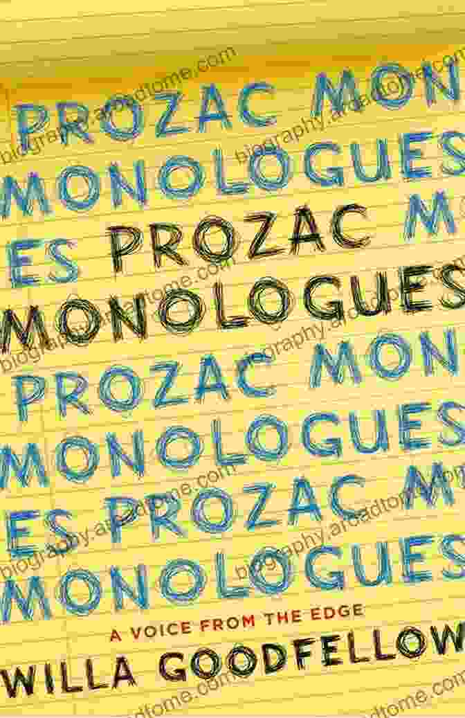 Prozac Monologues Book Cover Prozac Monologues: A Voice From The Edge