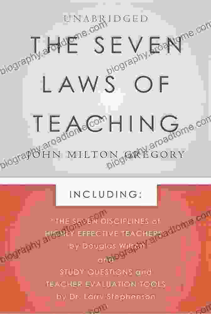 The Seven Laws Of Teaching Book Cover The Seven Laws Of Teaching