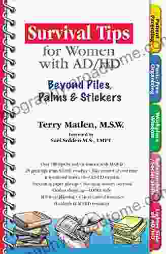 Survival Tips For Women With AD/HD: Beyond Piles Palms Stickers: Beyond Piles Palms Stickers