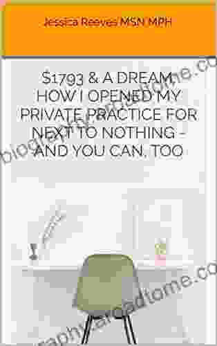 $1793 A Dream: How I Opened My Private Practice For Next To Nothing And You Can Too