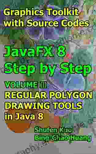 REGULAR POLYGON DRAWING TOOLS in Java 8: JavaFX 8 Tutorial (Coding in JavaFX Step by Step Build Graphics Toolkit 3)